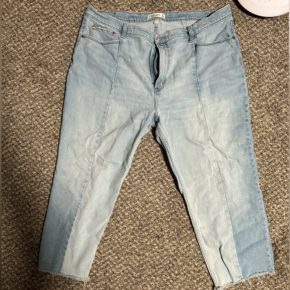 abercrombie jeans curve love